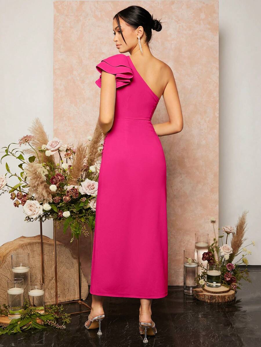 Rochie midi SHEIN, roz