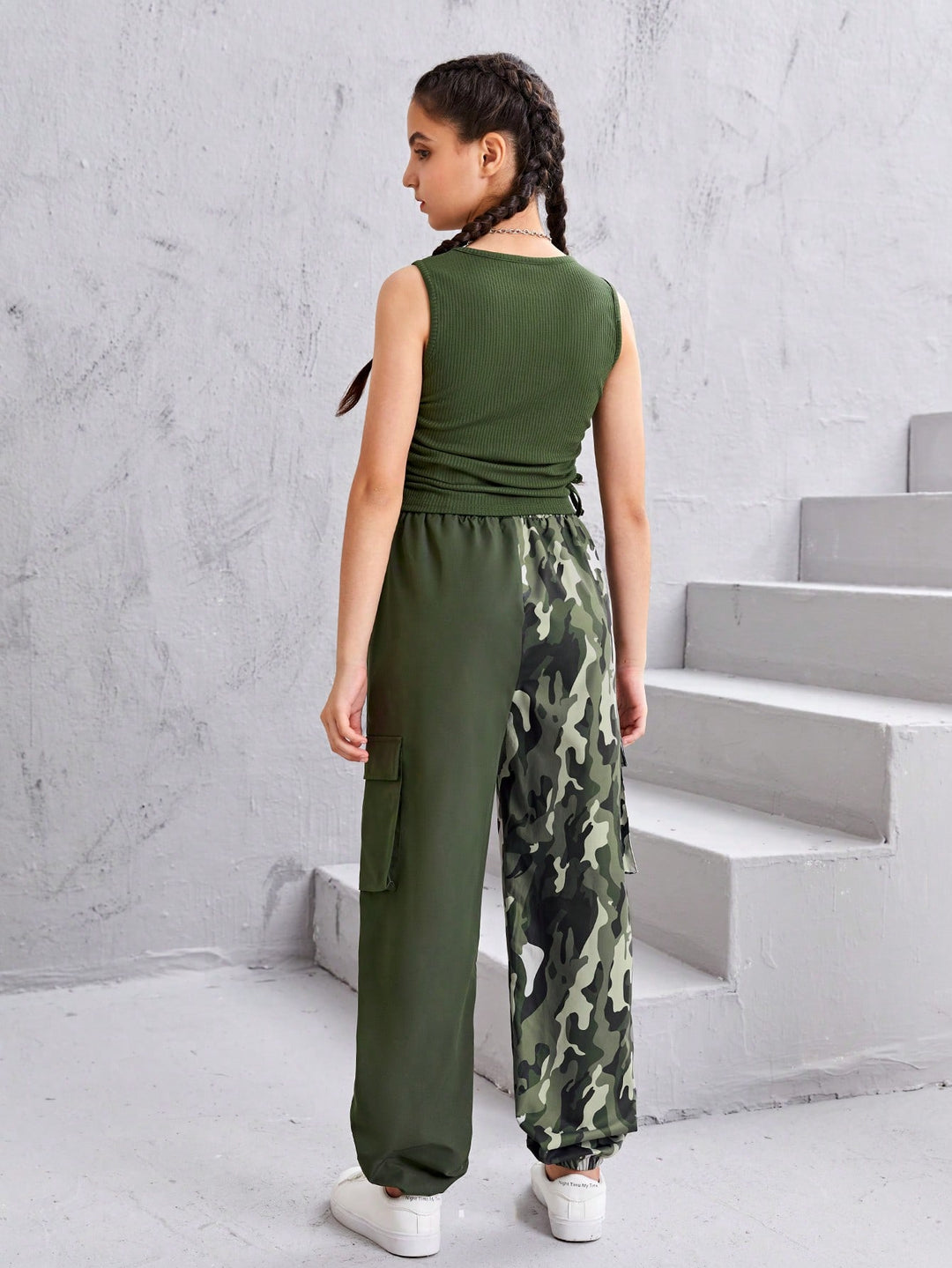 Set de maiou și pantaloni SHEIN, mix culori