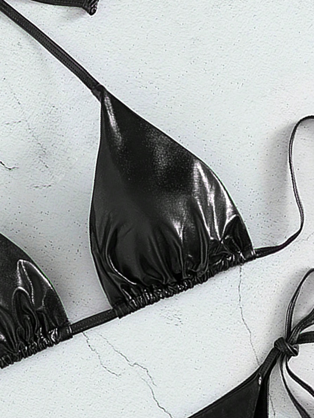 Set bikini SHEIN, negru