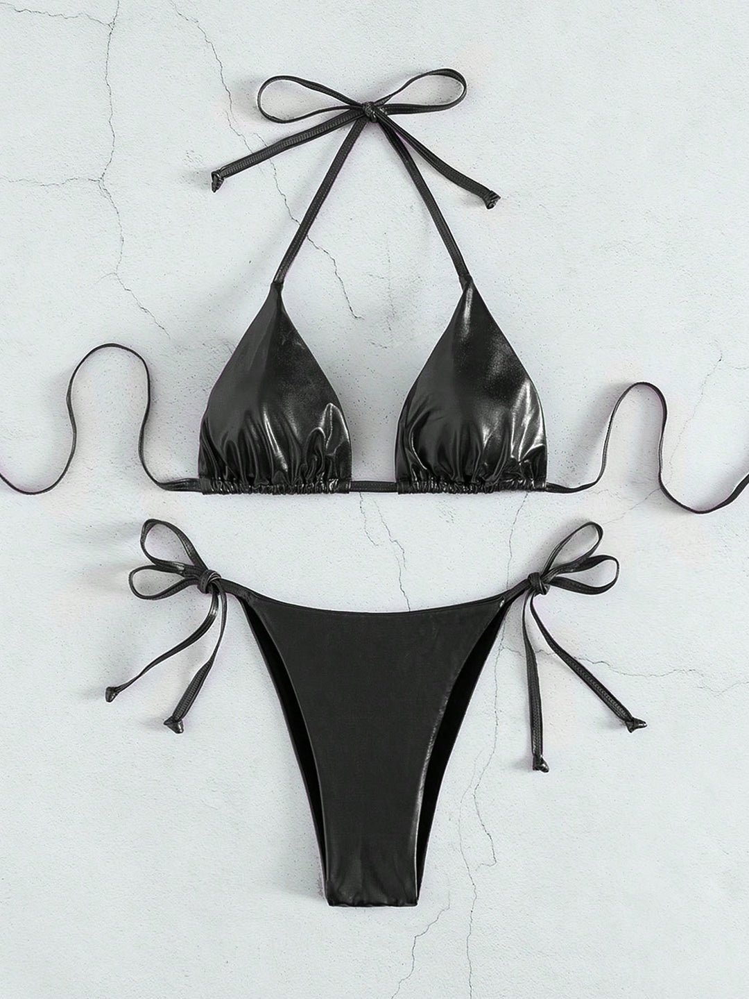 Set bikini SHEIN, negru