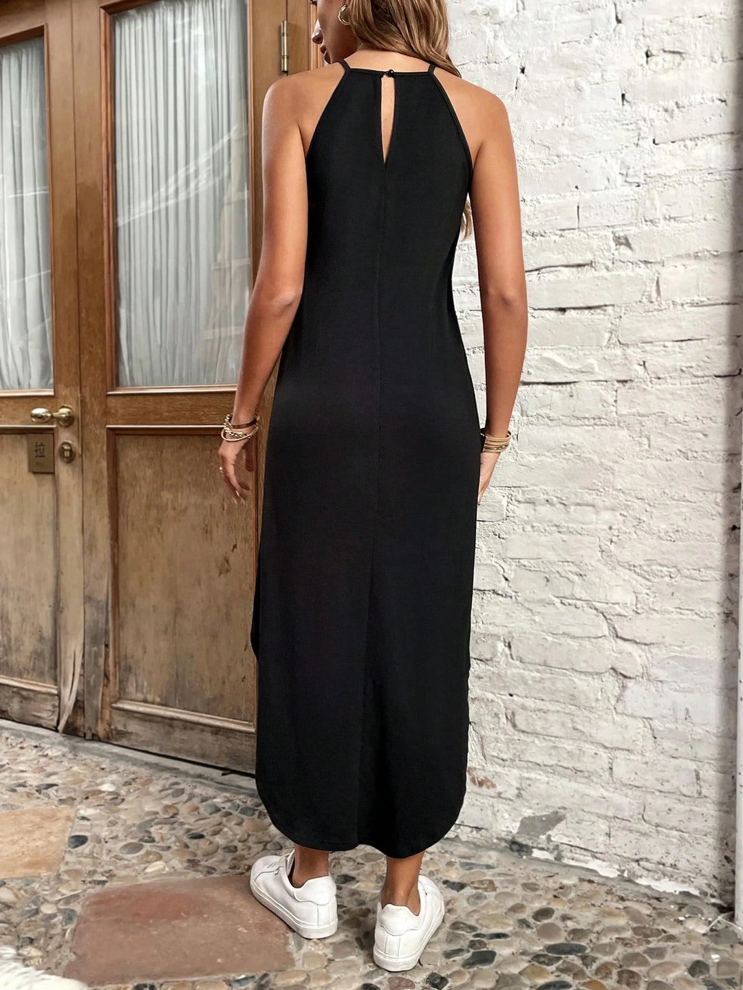 Rochie maxi SHEIN, negru