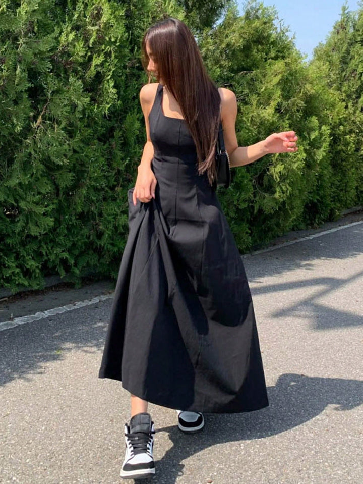 Rochie maxi SHEIN, negru