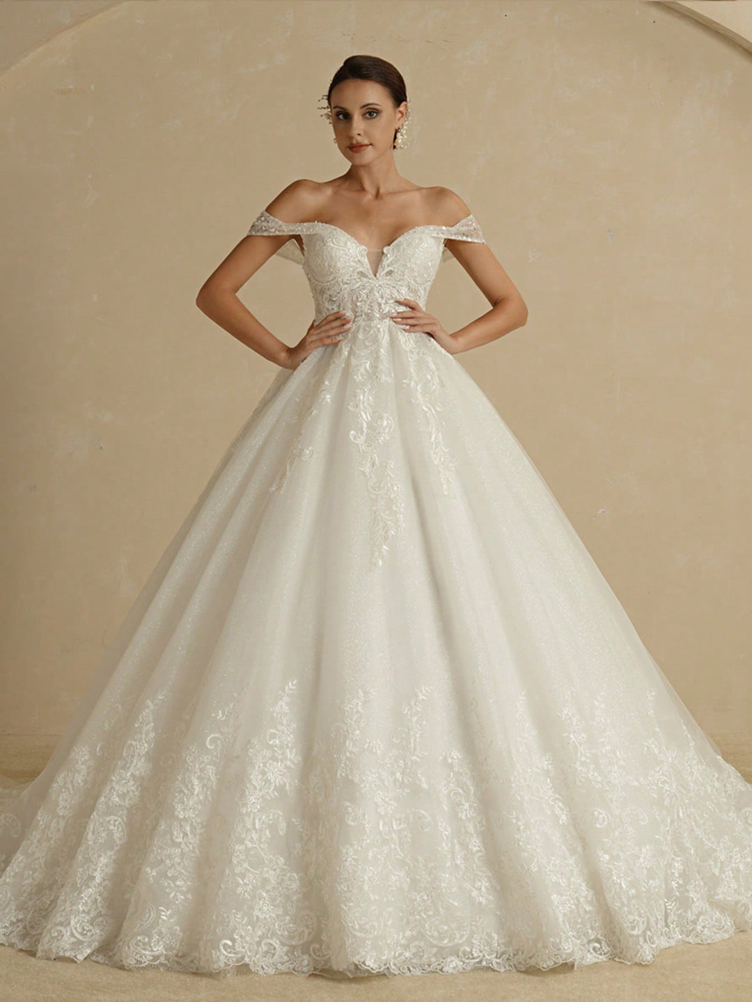 Rochie de ocazie și bridal SHEIN, alb