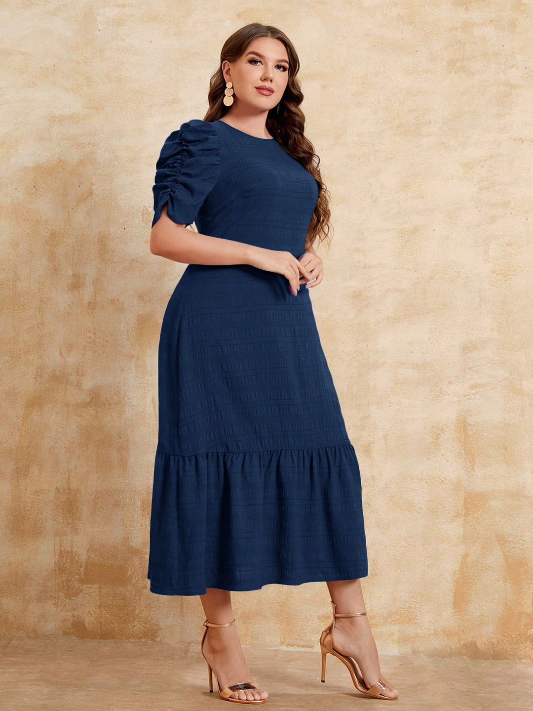 Rochie maxi SHEIN, albastru