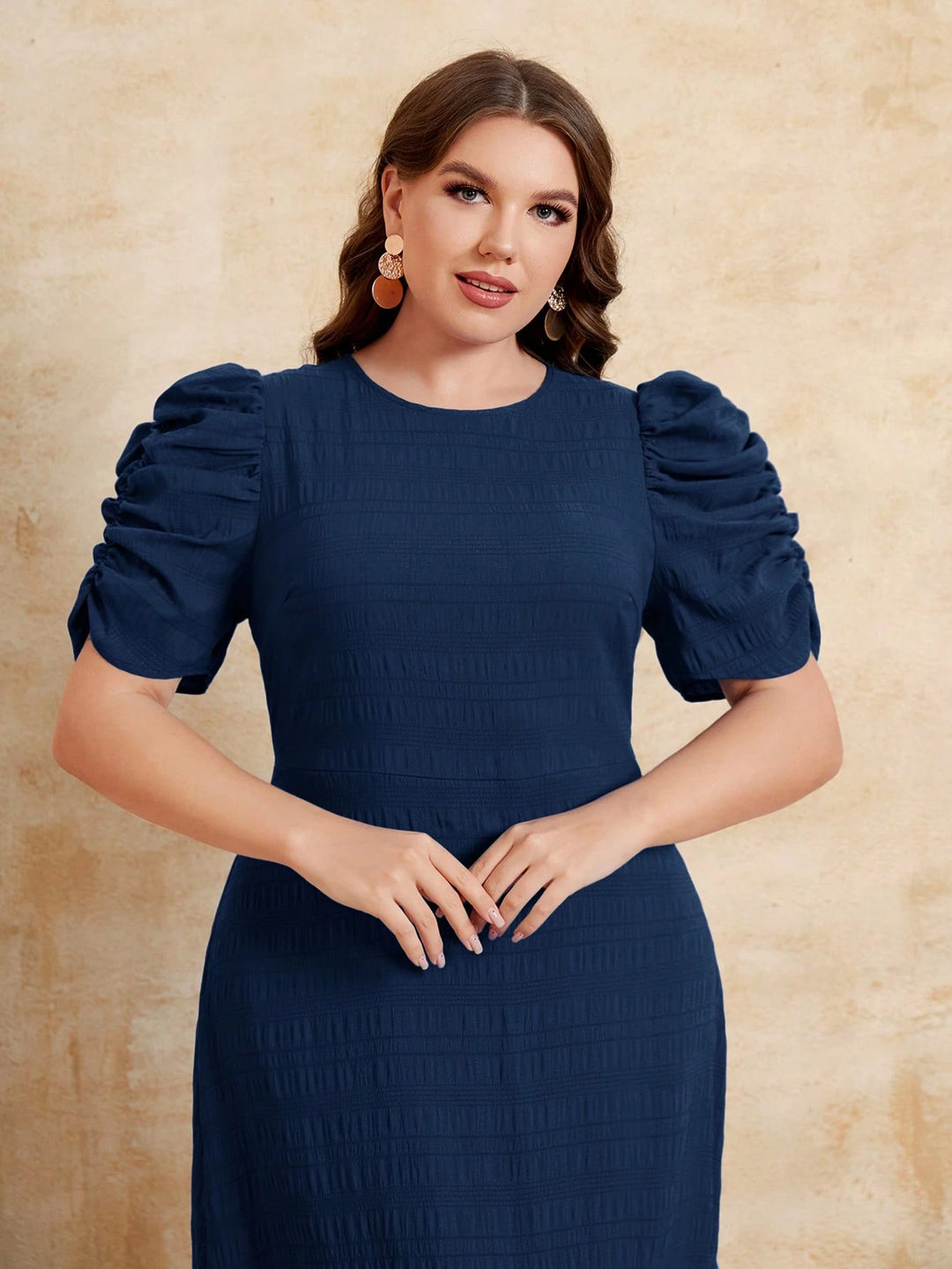 Rochie maxi SHEIN, albastru