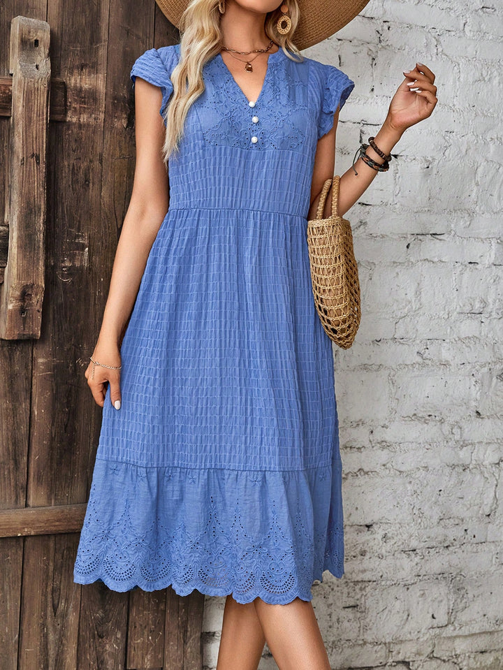 Rochie midi SHEIN, albastru