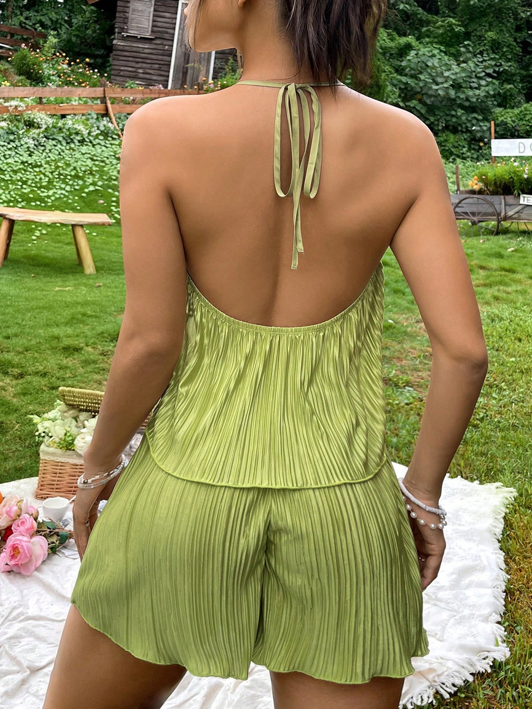 Compleu Shein, verde