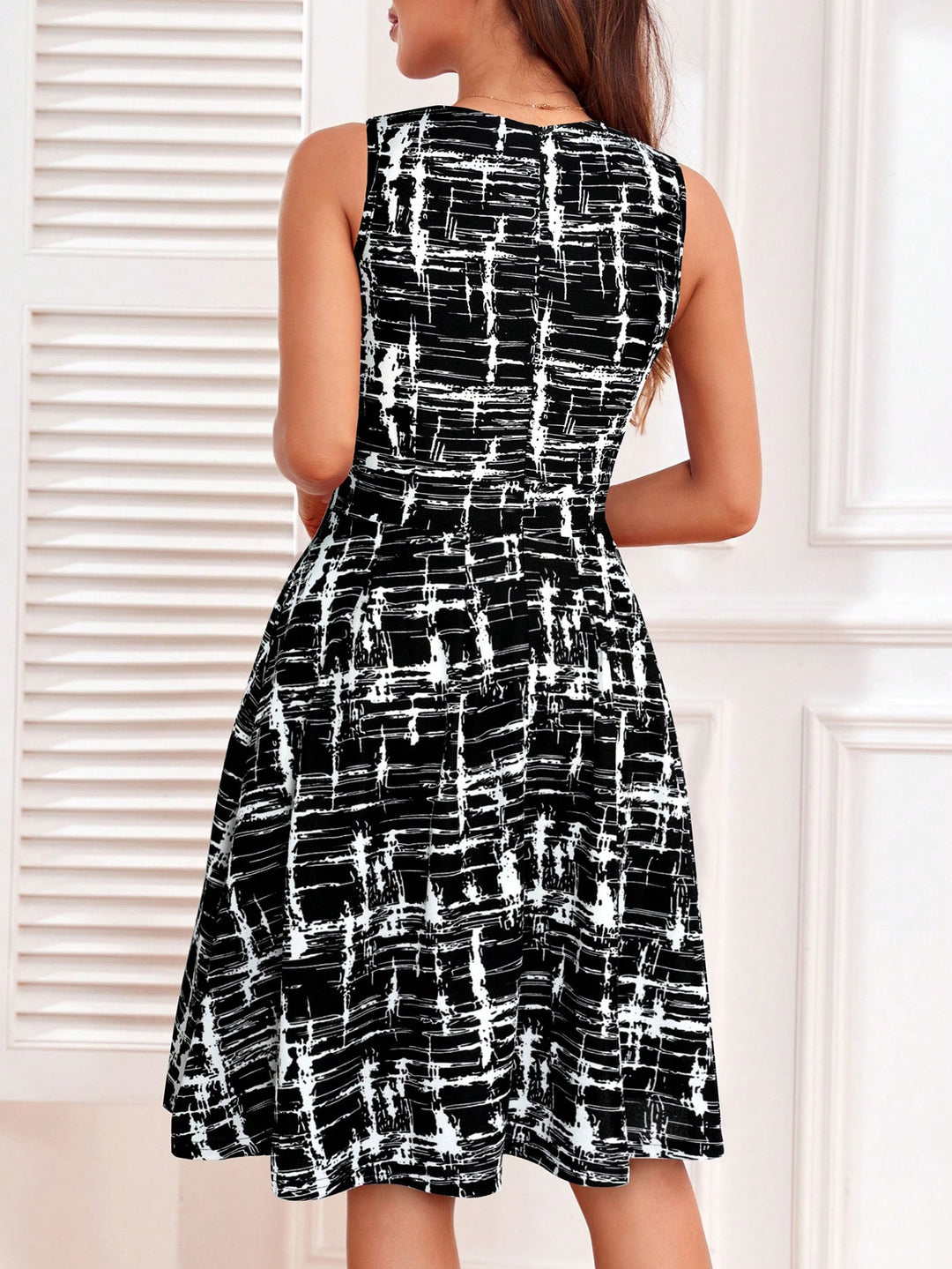 Rochie midi SHEIN, negru