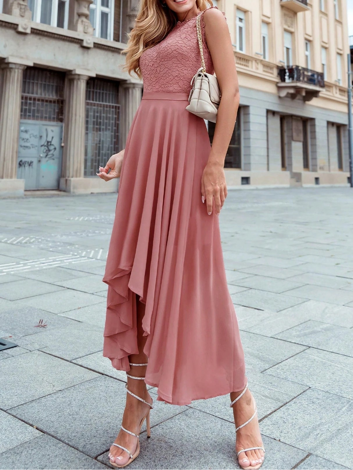 Rochie maxi SHEIN, roz