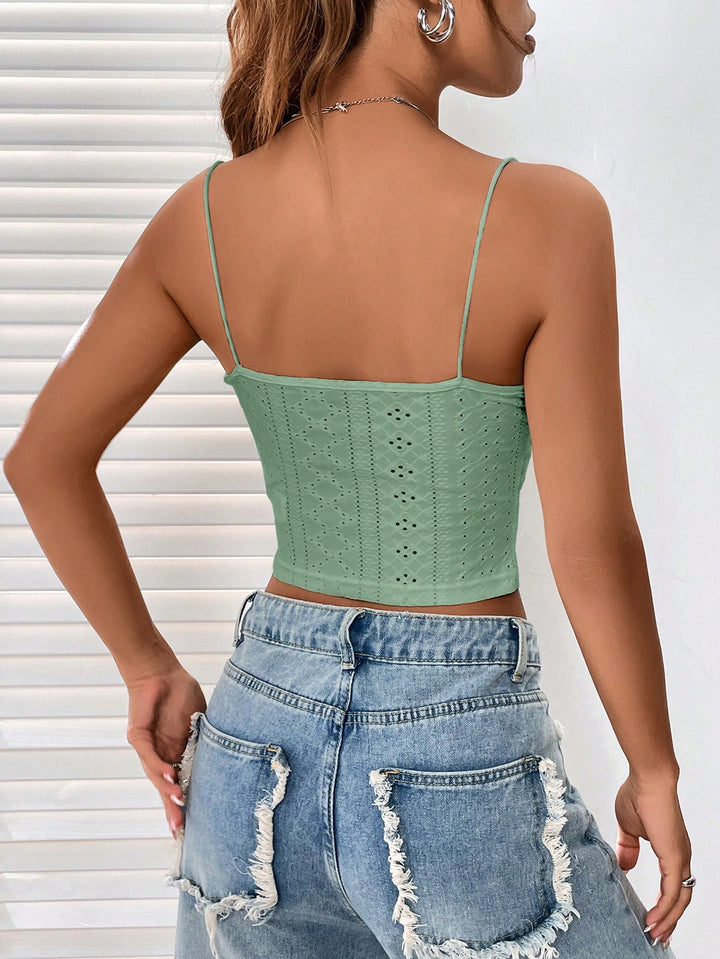 Top Shein, verde