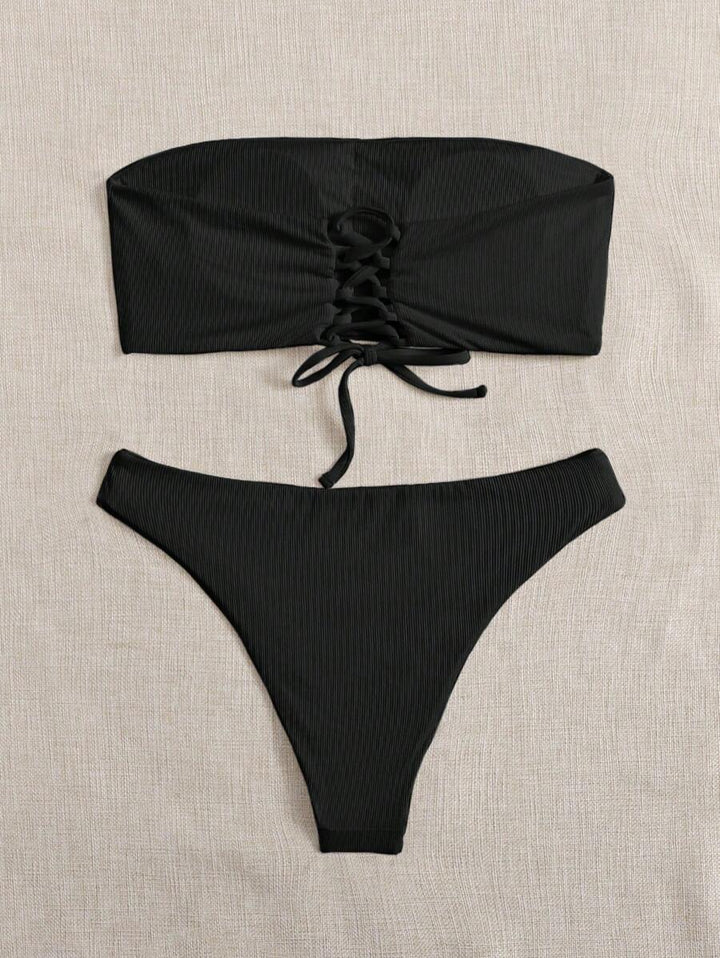 Costum de baie SHEIN, negru