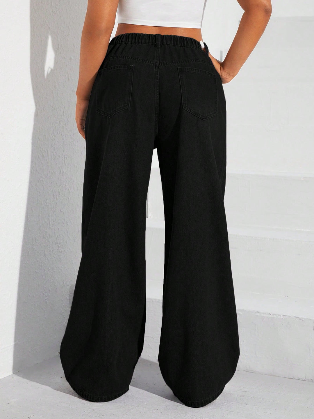 Jeans SHEIN, negru