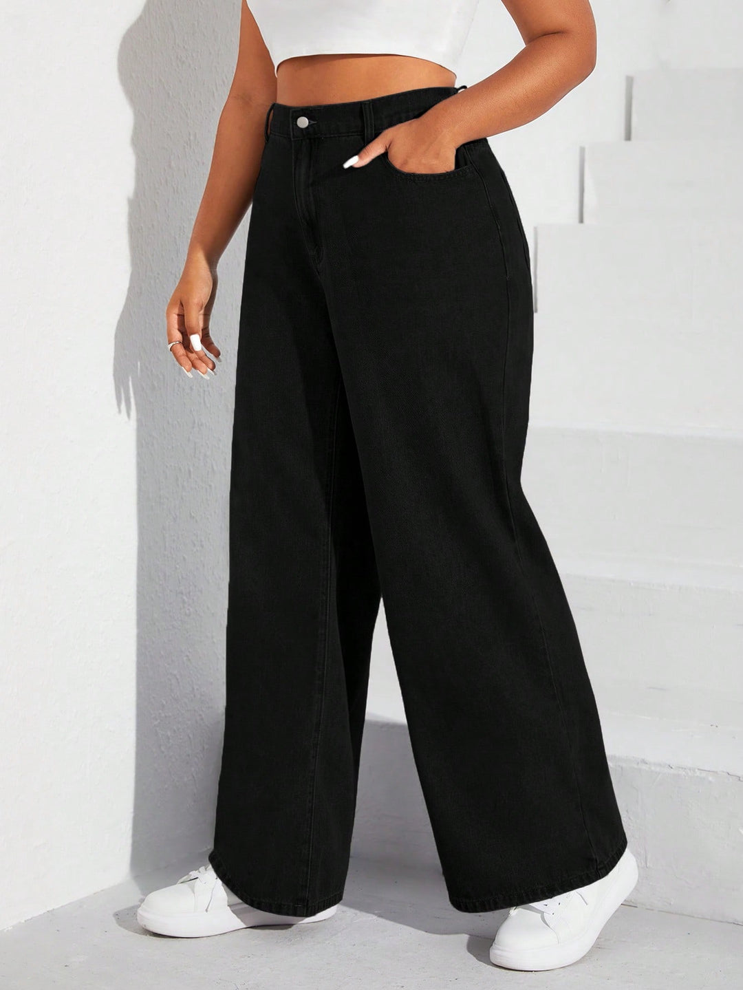 Jeans SHEIN, negru