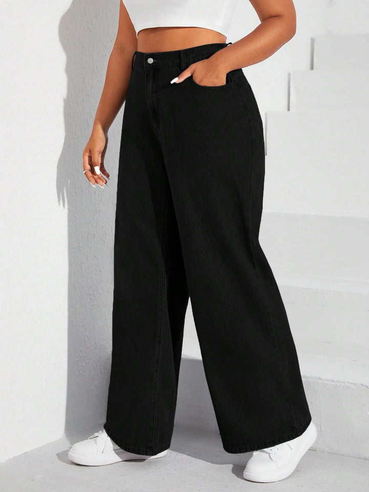 Jeans SHEIN, negru