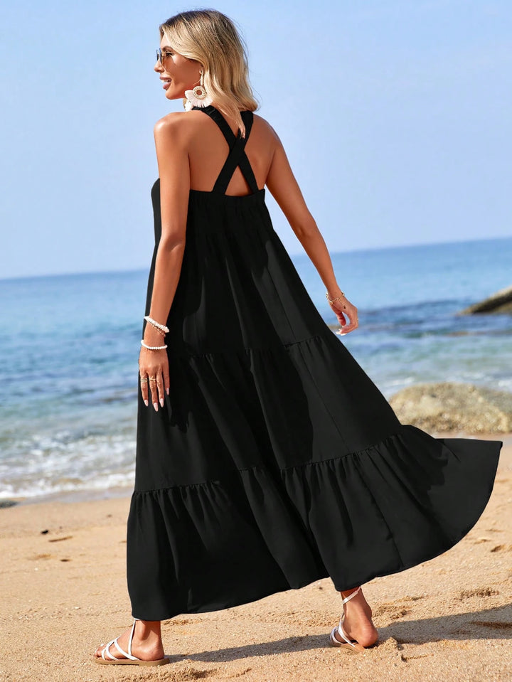 Rochie maxi SHEIN, negru