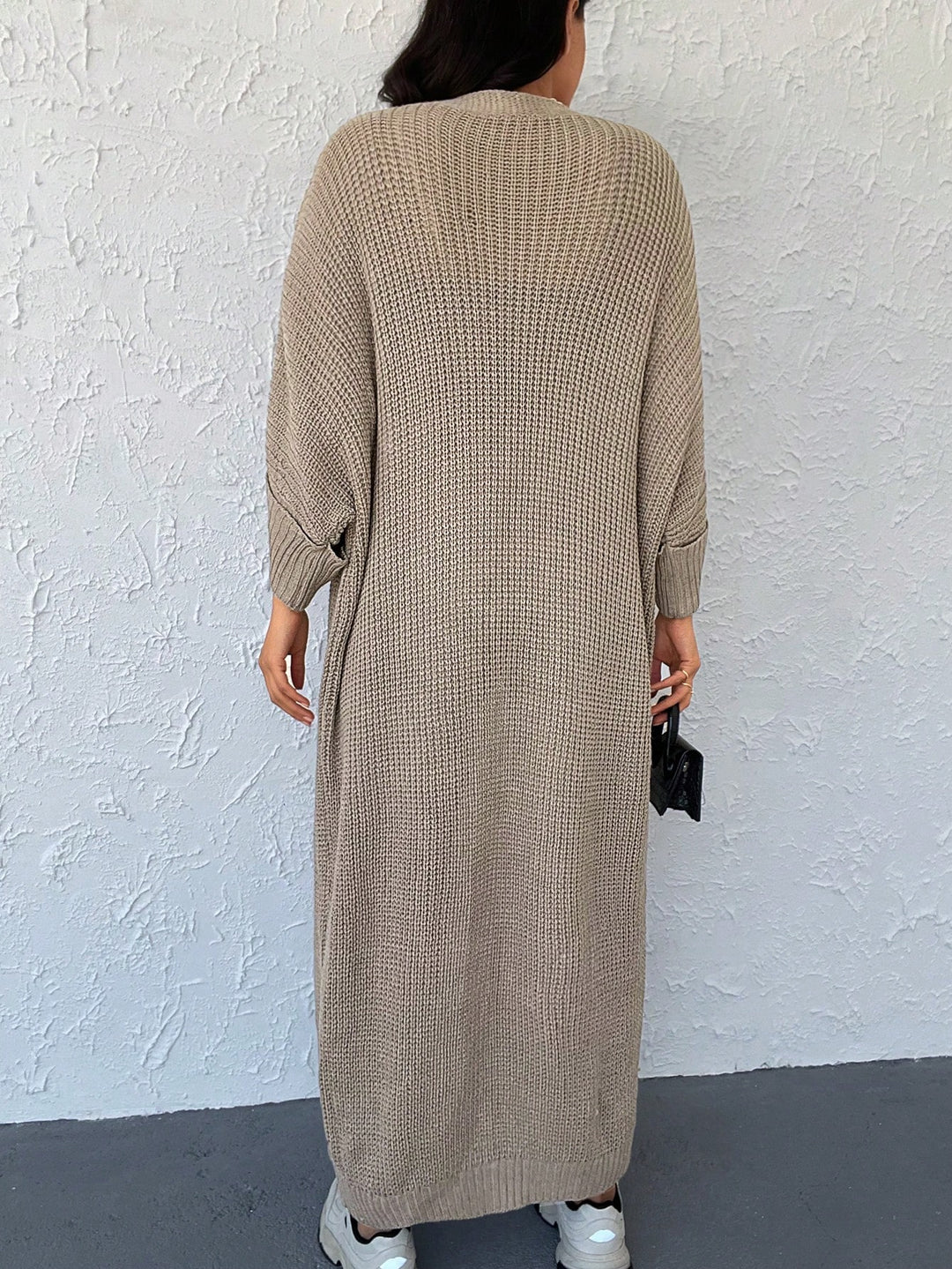 Cardigan SHEIN, maro