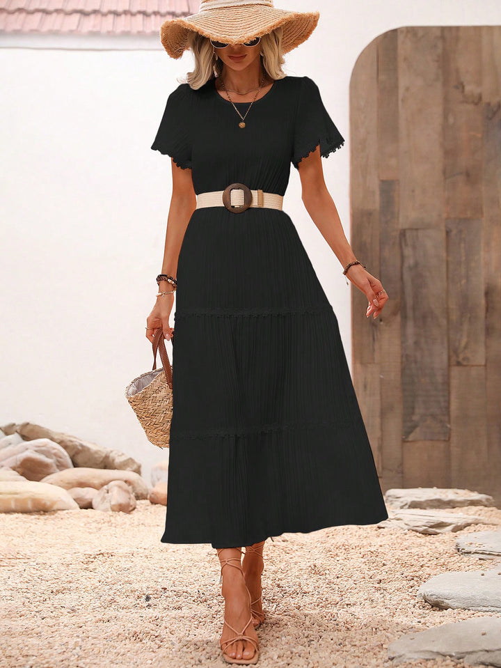 Rochie maxi SHEIN, negru