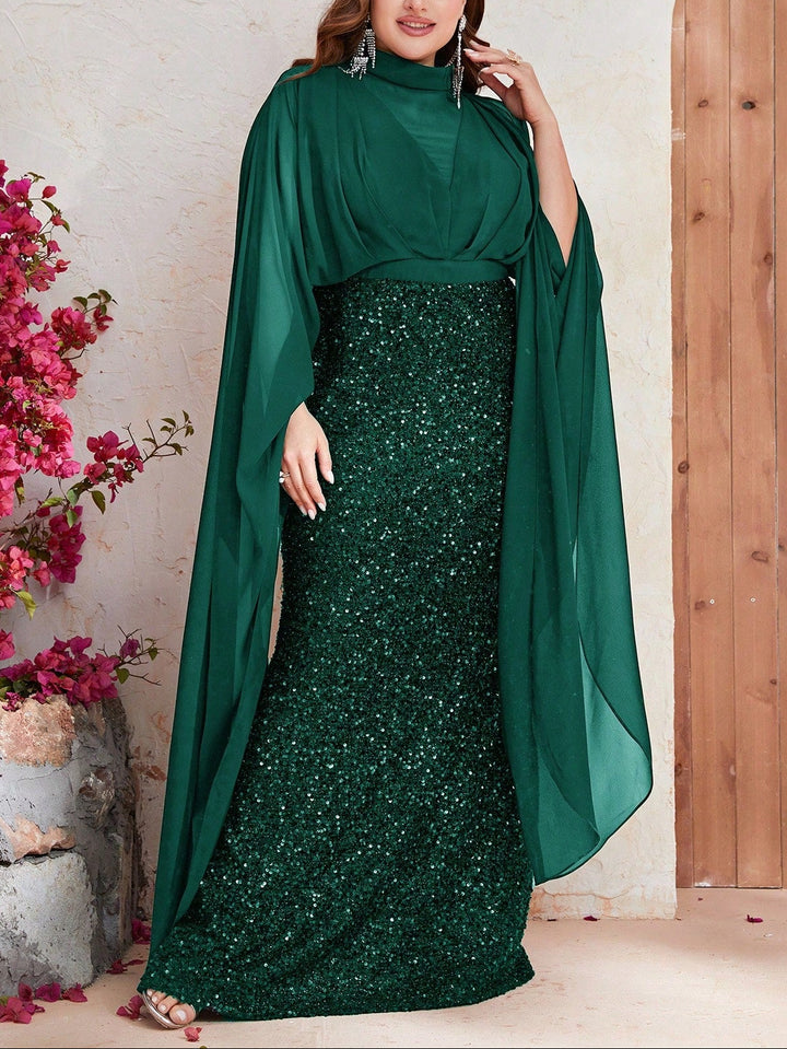 Rochie de ocazie SHEIN, verde