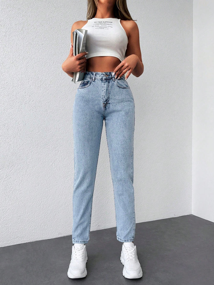Jeans SHEIN, albastru