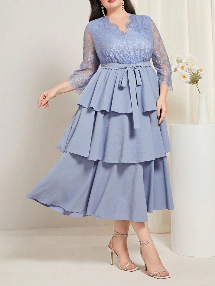 Rochie midi SHEIN, albastru