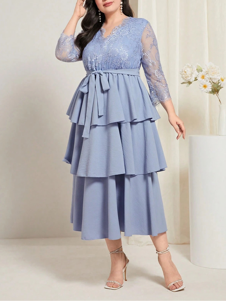 Rochie midi SHEIN, albastru