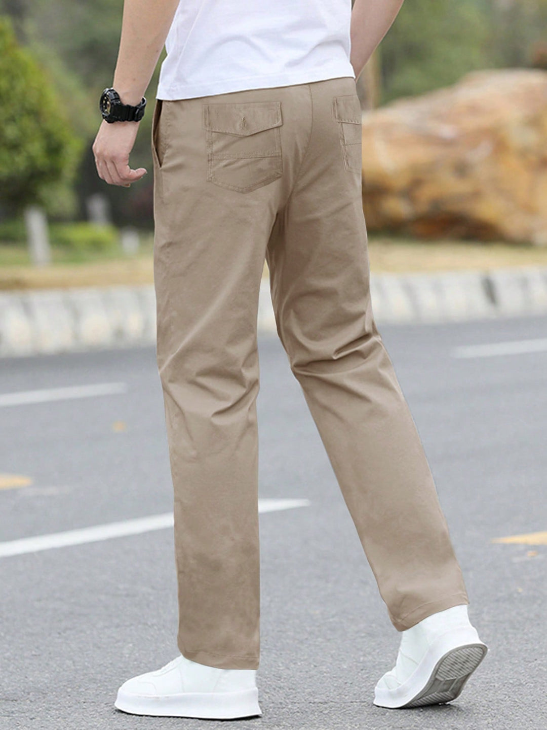 Pantalon SHEIN, kaki