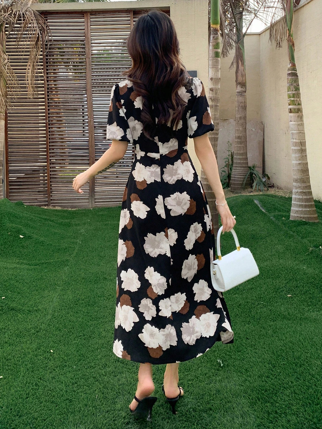 Rochie maxi Shein, mix culori
