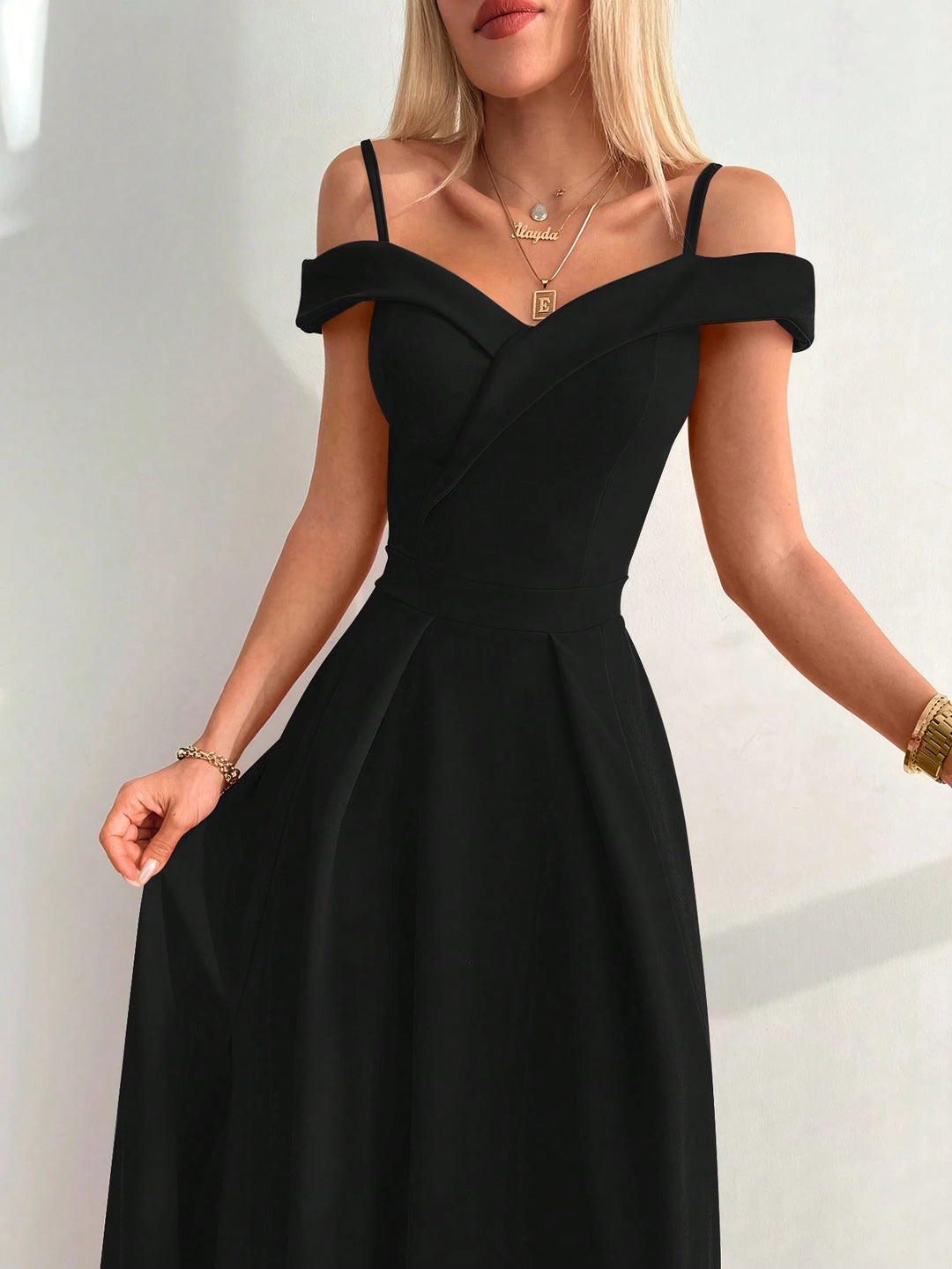 Rochie de ocazie SHEIN, negru