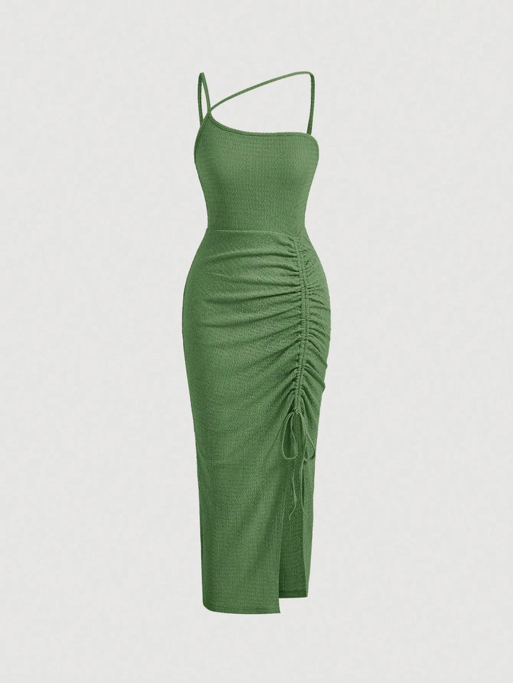 Rochie midi SHEIN, verde