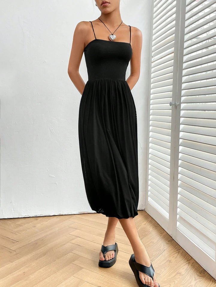 Rochie midi SHEIN, negru