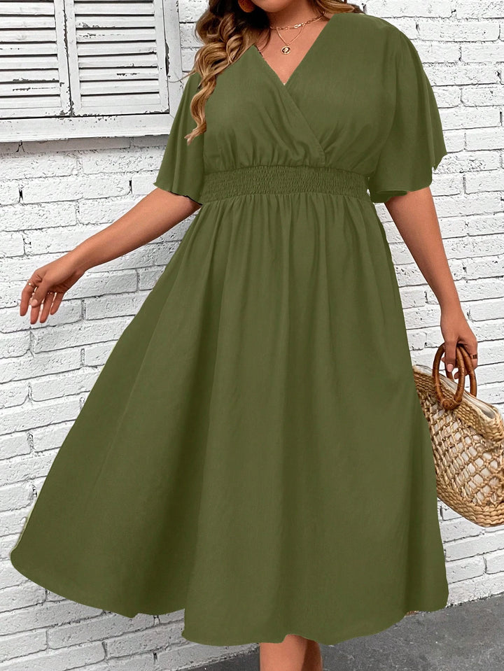 Rochie midi SHEIN, verde