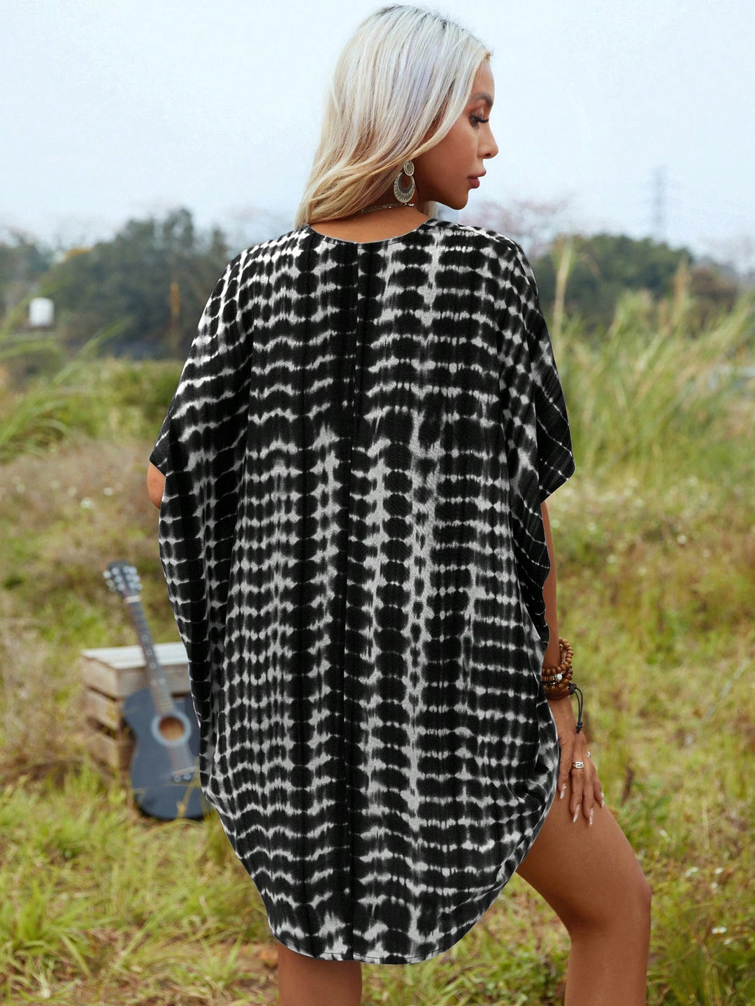 Cardigan Shein, mix culori