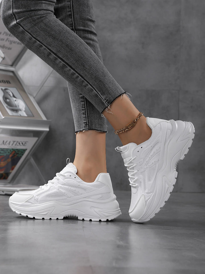 Pantofi sport SHEIN, alb
