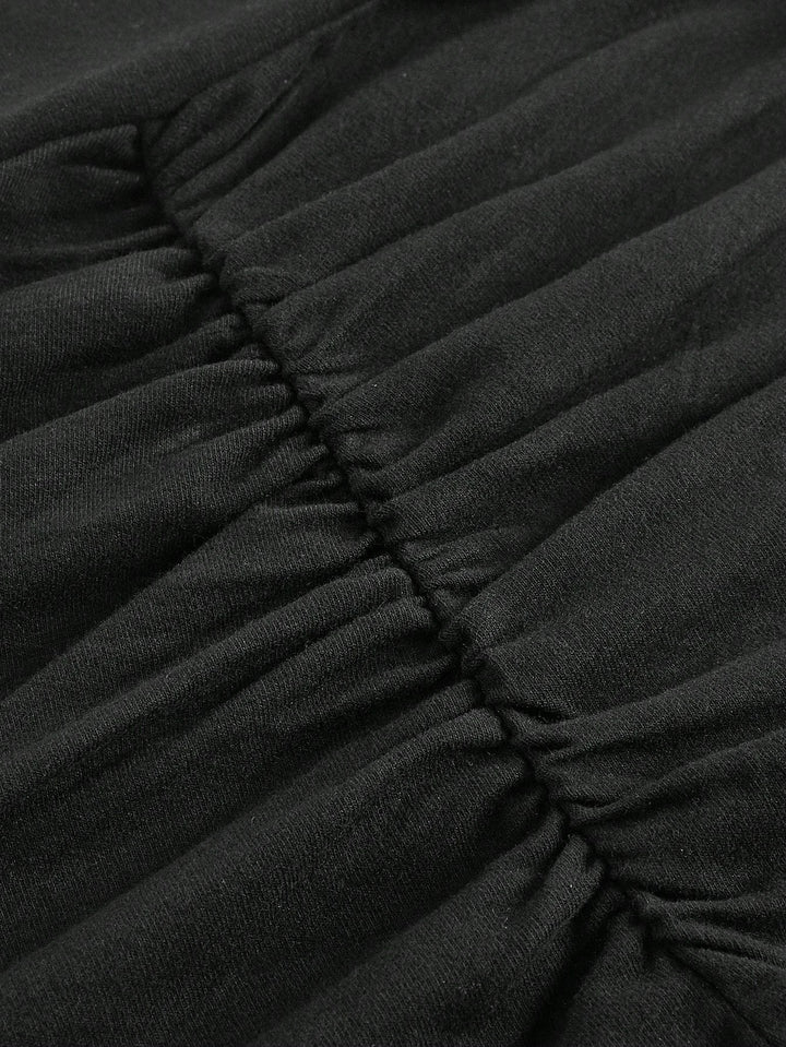 Pantaloni scurți SHEIN, negru