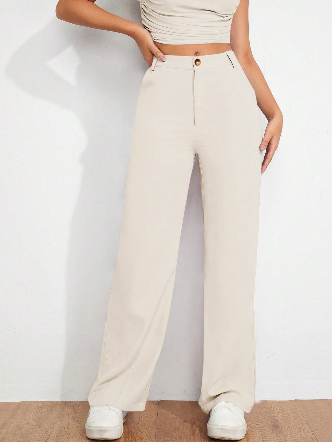 Pantaloni SHEIN, bej