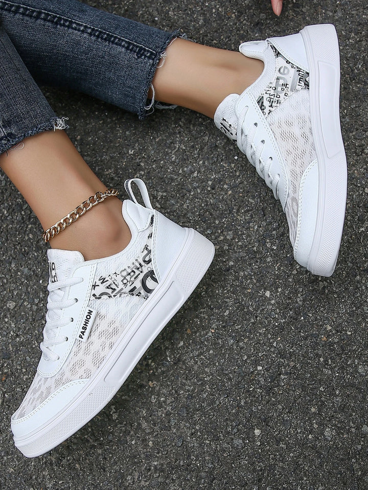 Pantofi sport SHEIN, alb