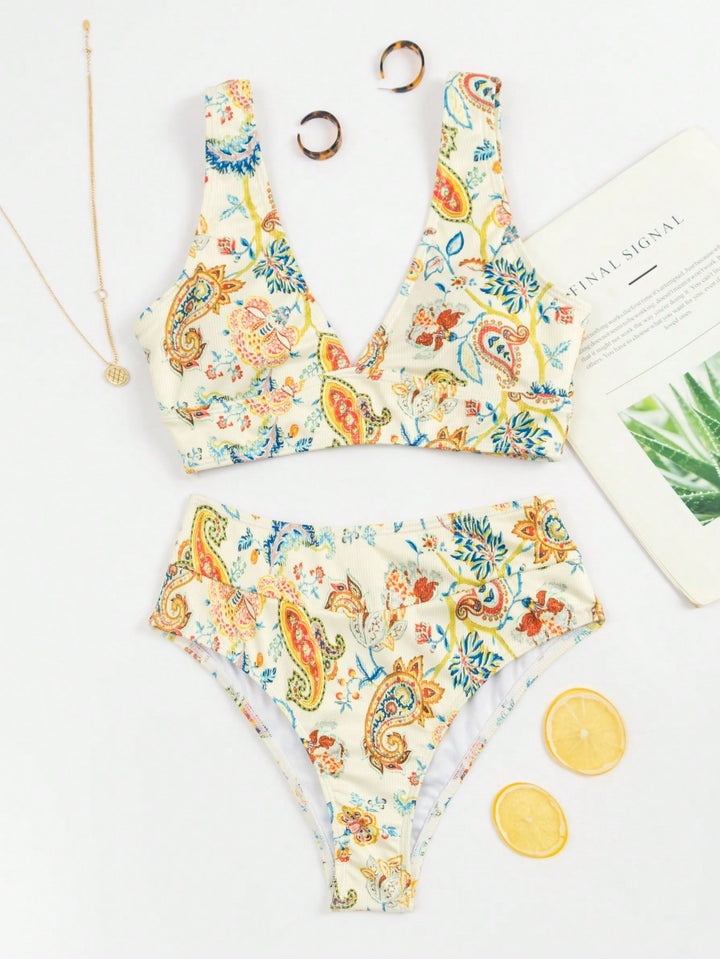 Set bikini SHEIN, mix culori