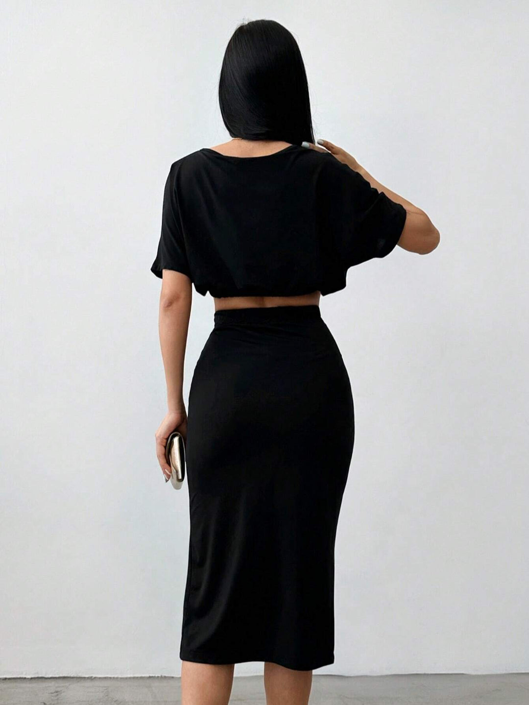 SHEIN ruha, fekete