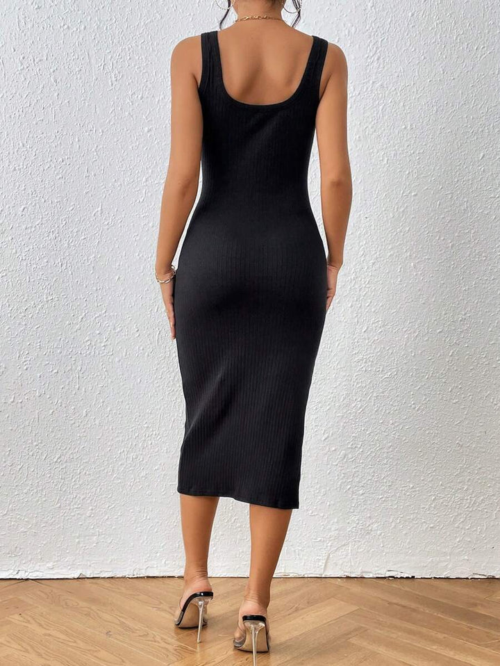 Rochie midi SHEIN, negru