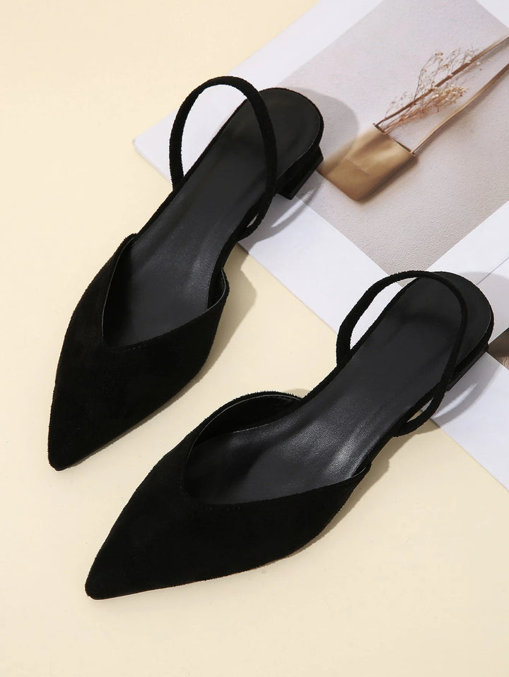 Pantofi cu toc SHEIN, negru