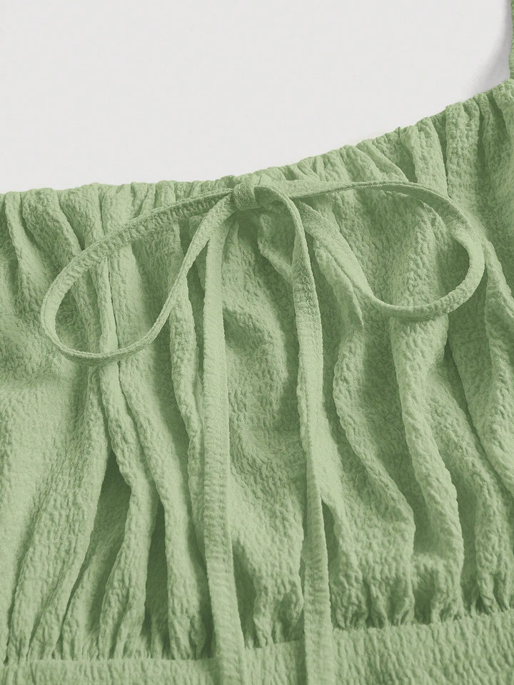 Rochie midi SHEIN, verde