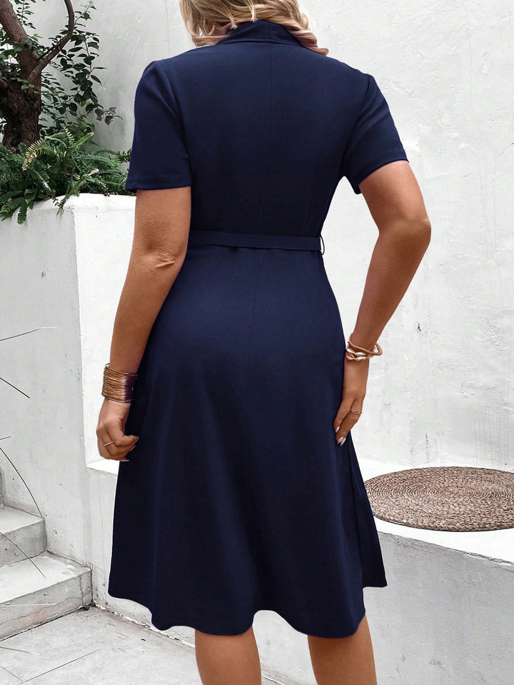 Rochie midi Shein, bleumarin