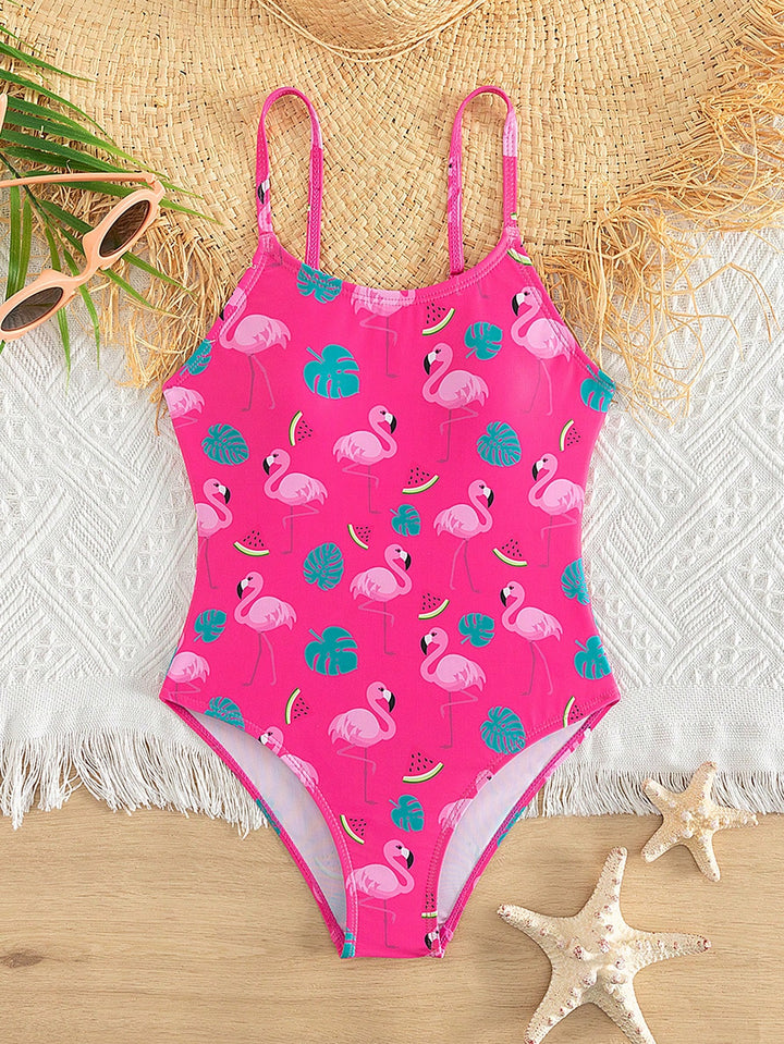 Costum de baie SHEIN, roz