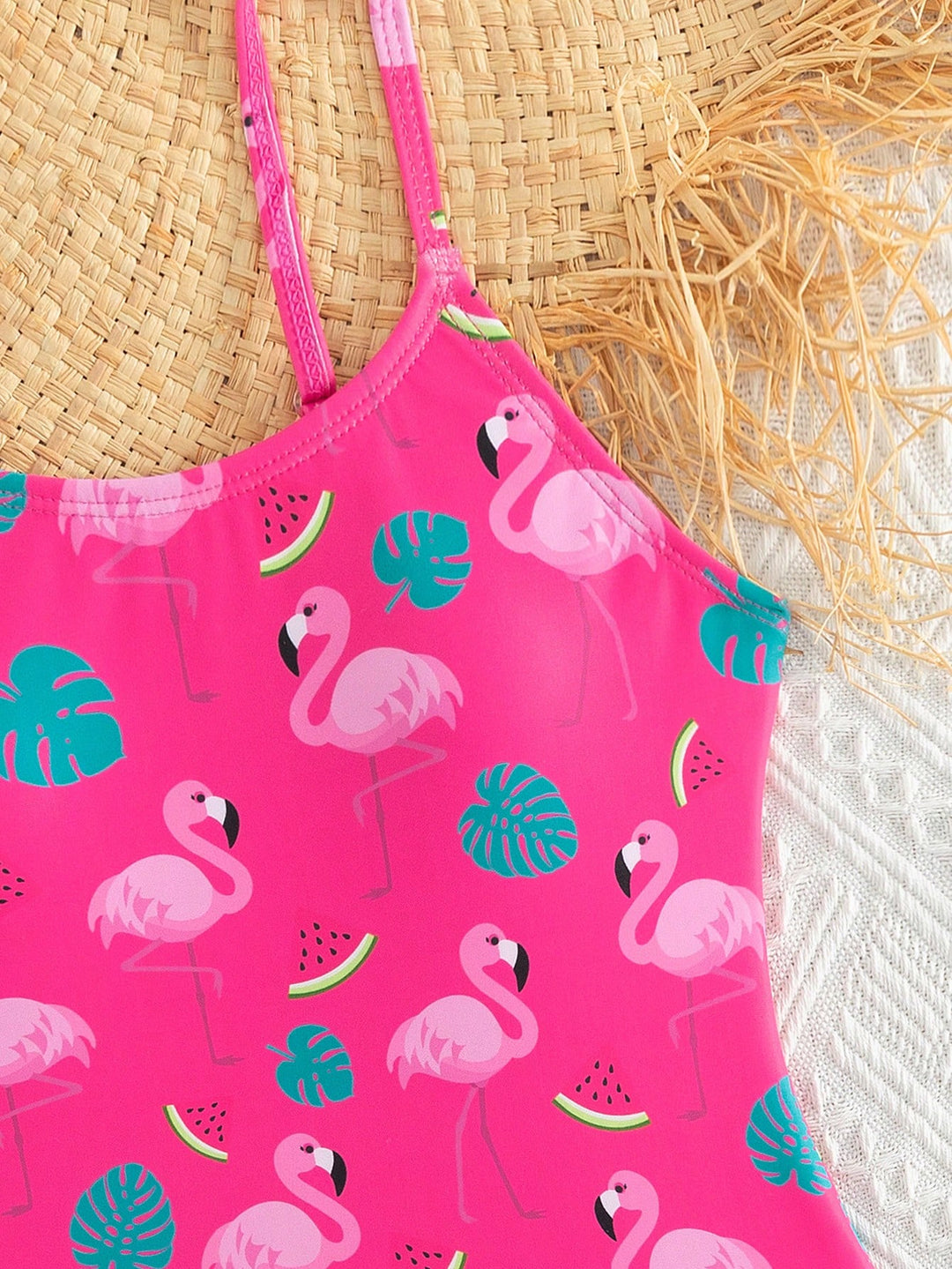 Costum de baie SHEIN, roz