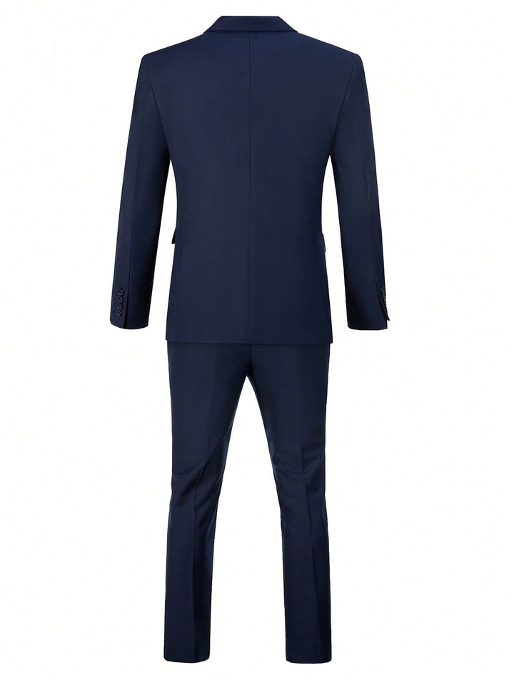 Costum SHEIN, albastru