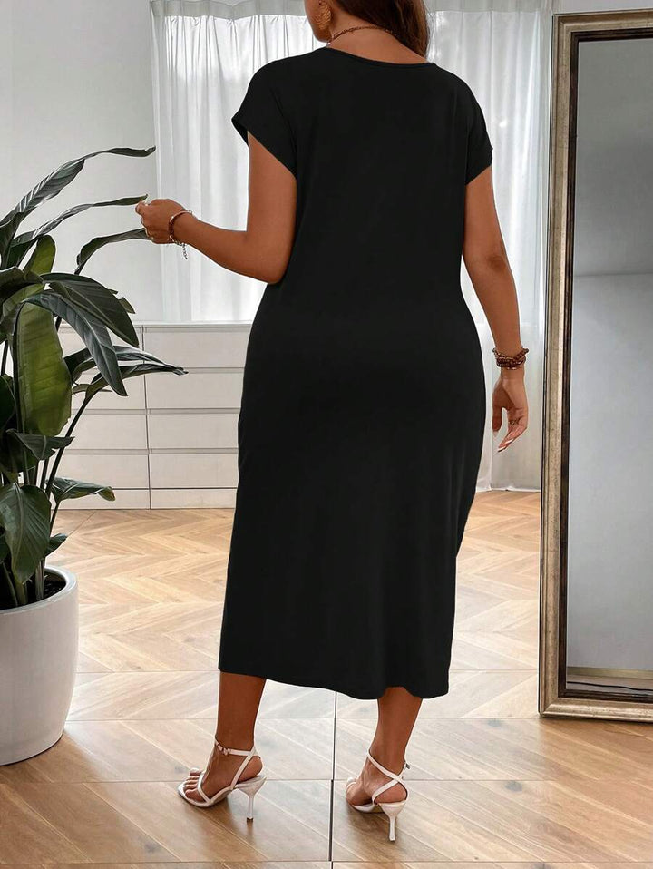 Rochie midi SHEIN, negru