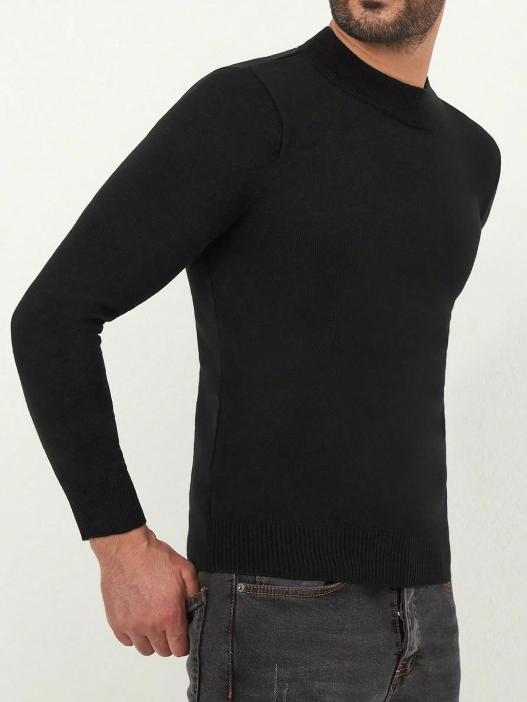 SHEIN blúz, fekete