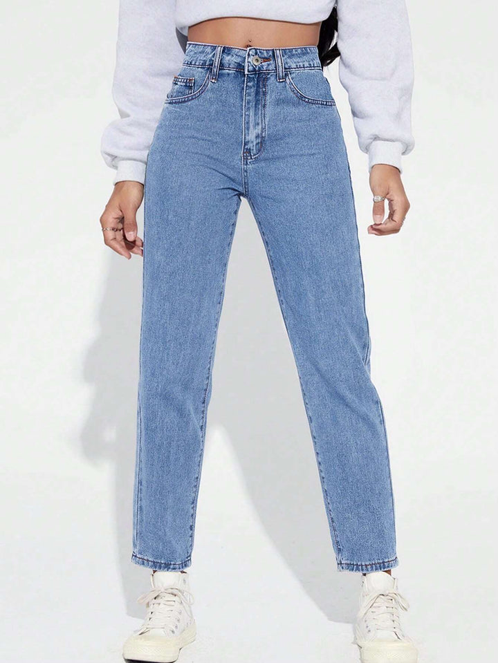Jeans SHEIN, albstru