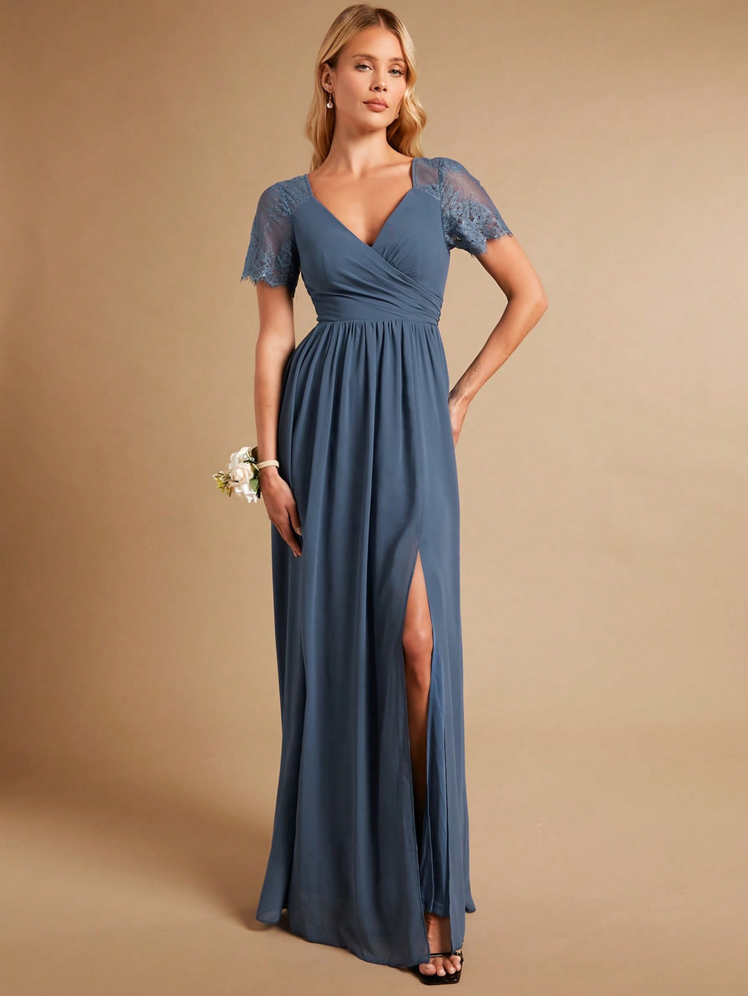 Rochie maxi SHEIN, albastru