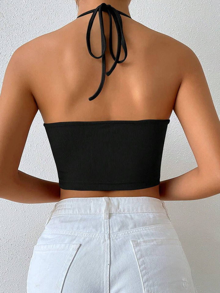 Top SHEIN, negru